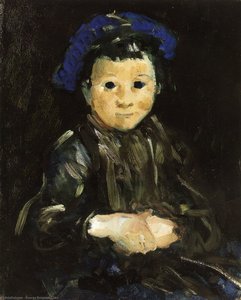 Boy With Blue Cap — George Benjamin Luks