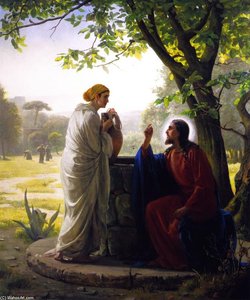 Jesus And The Samaritan Woman — Carl Heinrich Bloch
