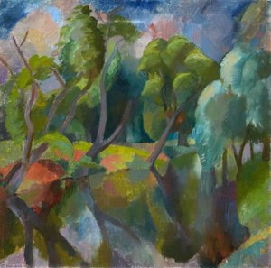 The Tyne At Haddington — Sir William George Gillies