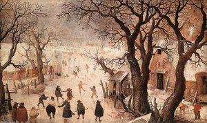 Winter Landscape — Hendrick Avercamp
