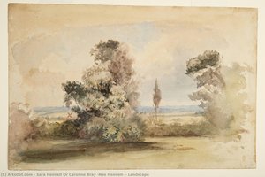 Landscape — Sara Hennell Or Caroline Bray (nee Hennell)