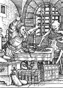 Død Og Grubbaren, Fra Dansen Om Døden — Hans Holbein Den Yngre