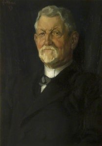 Portrait Of A Gentleman With A White Beard — George Herbert Buckingham
