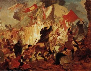 Siege Of Pskov — Karl Pavlovich Bryullov
