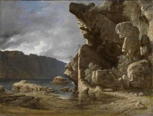 Liensfiord, Norway, Calm — James Francis Danby