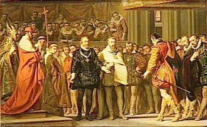 Signature Du Traite De Vervins.2 Mai 1598 — Gillot Saint Evre
