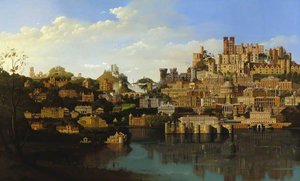 Capriccio Of Buildings Belonging To The National Trust — Carl Laubin