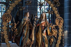 Engelsgruss Of St. Lawrence Church In Nuremberg — Wit Stwosz