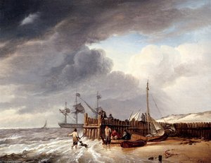 Koekoek Johannes Hermanus On The Beach — Johannes Hermanus Koekkoek