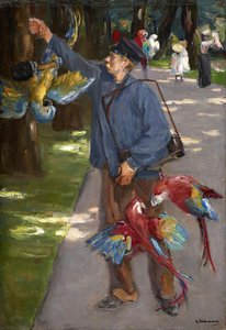 The Parrot Man — Max Liebermann