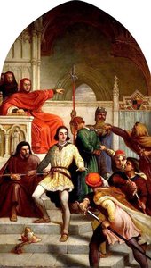 Judge Gascoigne Committing Prince Henry To Prison — Charles West Cope