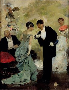 Invitation To Waltz — Columbano Bordalo Pinheiro