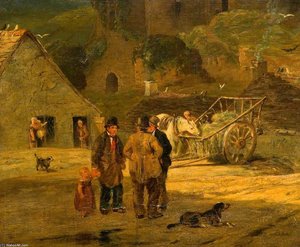 The Village Gossip — William Collins