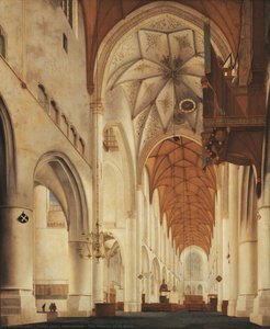 The Interior Of St Bavo — პიტერ იანსზ სენრედამი