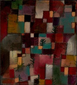 Rotgrün Und Violett-gelbe Rhythmen — Paul Klee