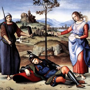 Alegoría (el Sueño Del Caballero) — Rafael