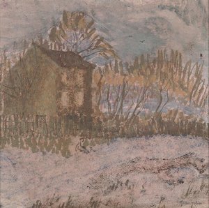 Red House At Twilight, Meudon, France — Gwen John