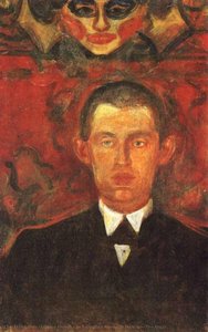 Die Frau Unter Der Maske — Edvard Munch