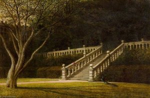 The Terrace, Haddon Hall, Derbyshire — William Harold Cubley