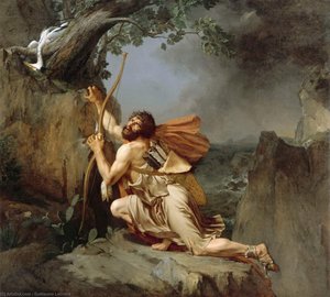 Philoctetes On The Island Of Lemnos — Гийом Гийон-летьер