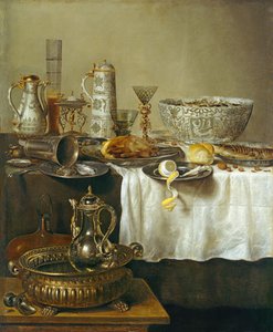 Breakfast Still Life - — Willem Claesz Heda