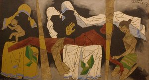 Mutter Teresa — M.f. Husain