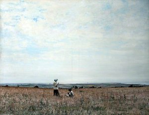 I Campi Di Ballacallow, Isola Di Man — William Page Atkinson Wells