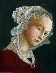 Head Of A Woman — Francesco Di Stefano Pesellino