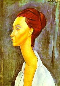 Porträt Von Lunia Tschechowskaja — Amedeo Modigliani