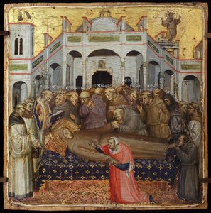 Funeral Of St. Francis — Lorenzo Ghiberti
