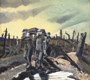 Wounded, Passchendaele — Paul Nash