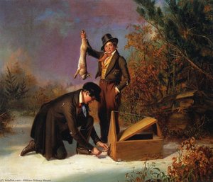 Catching Rabbits — William Sidney Mount