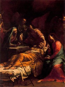 La Muerte De San José — Giuseppe Maria Crespi