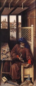 Mérode Altarpiece (right Wing) — Robert Campin (mojster Iz Flémalle)