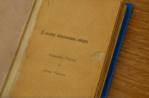 Dedication Page To Serafina Pontes And Alba Valdez From Francisca Clotilde — Francisca Clotilde