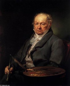 The Painter Francisco De Goya — Vicente López Y Portaña