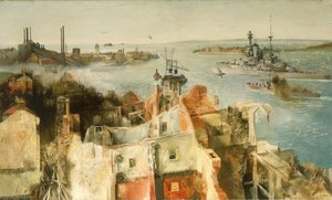 Hms 'revenge' Leaving Harbour — Richard Ernst Eurich