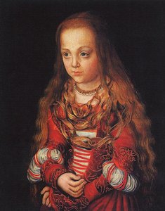Una Principessa Di Sassonia — Luca Cranach Il Vecchio