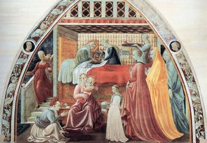 Birth Of The Virgin — Paolo Uccello
