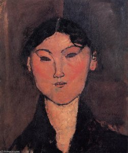 Frau Kopf (rosalia) — Amedeo Modigliani