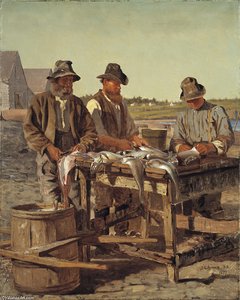 Cleaning Fish — John George Brown