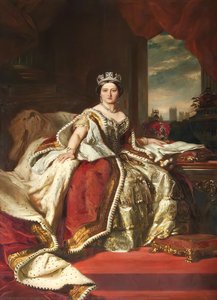 Queen Victoria (1819–1901) (copy After Franz Xaver Winterhalter) — John Hanson Walker