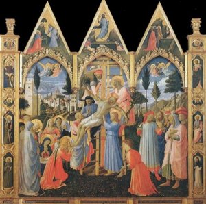 Läggandet Till Korset — Fra Angelico
