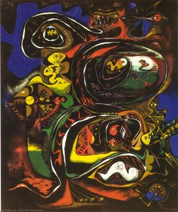 Meditation On An Oak Leaf — André Masson