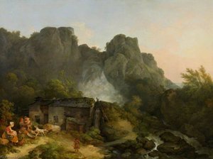 Vodopád Lodore Poblíž Keswicku — Filipe Jímás De Loutherbůrg