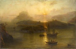 Wicklow Head And Blackrock Castle — Alfred Clint
