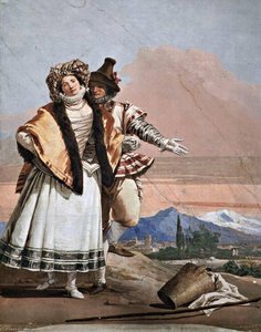 The Declaration Of Love — Giandomenico Tiepolo