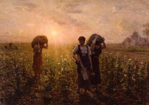 Fin Du Travail (also Known As A Travers Champs) — Jules Breton