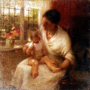 A Cottage Madonna — إدوارد ويليام ستوت