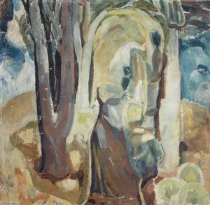 Path Through Trees — Sir William George Gillies